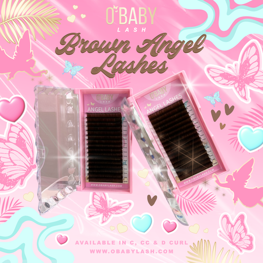 Brown Angel Lashes - CC Curl