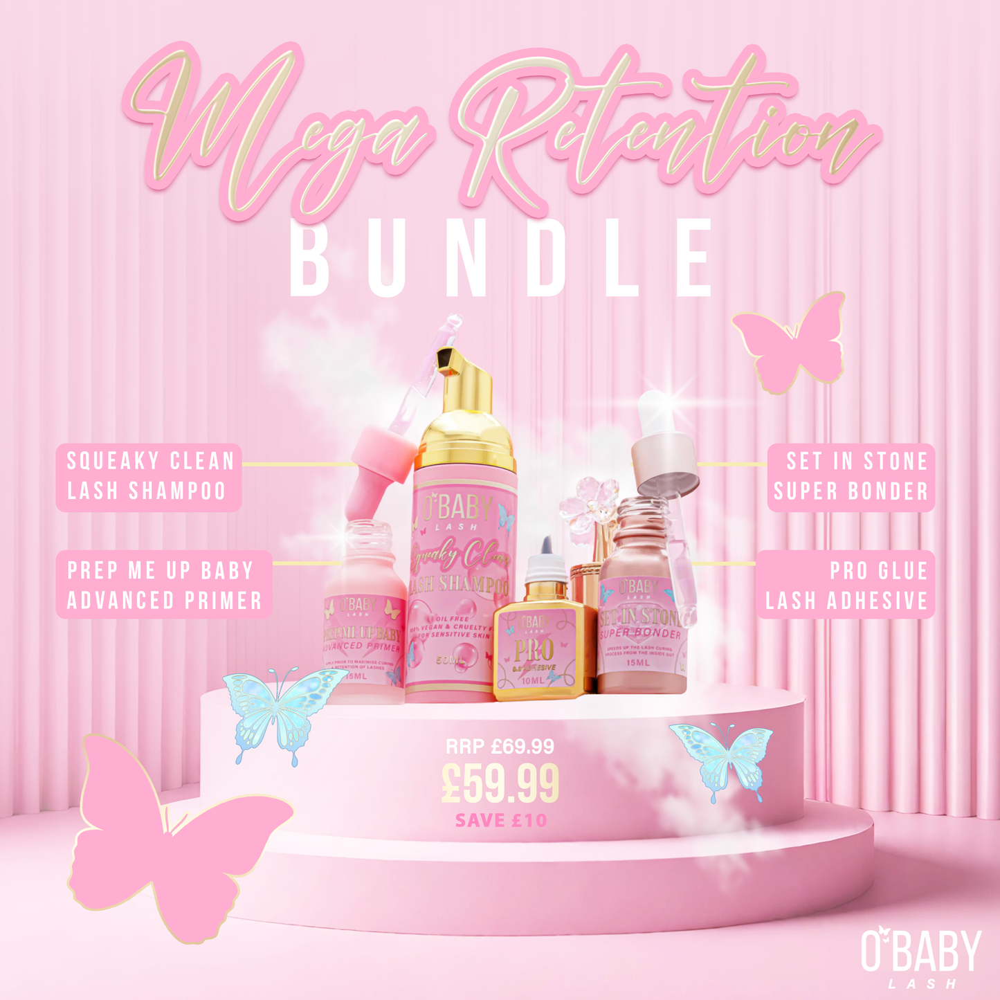 O Baby Lash MEGA Retention Bundle