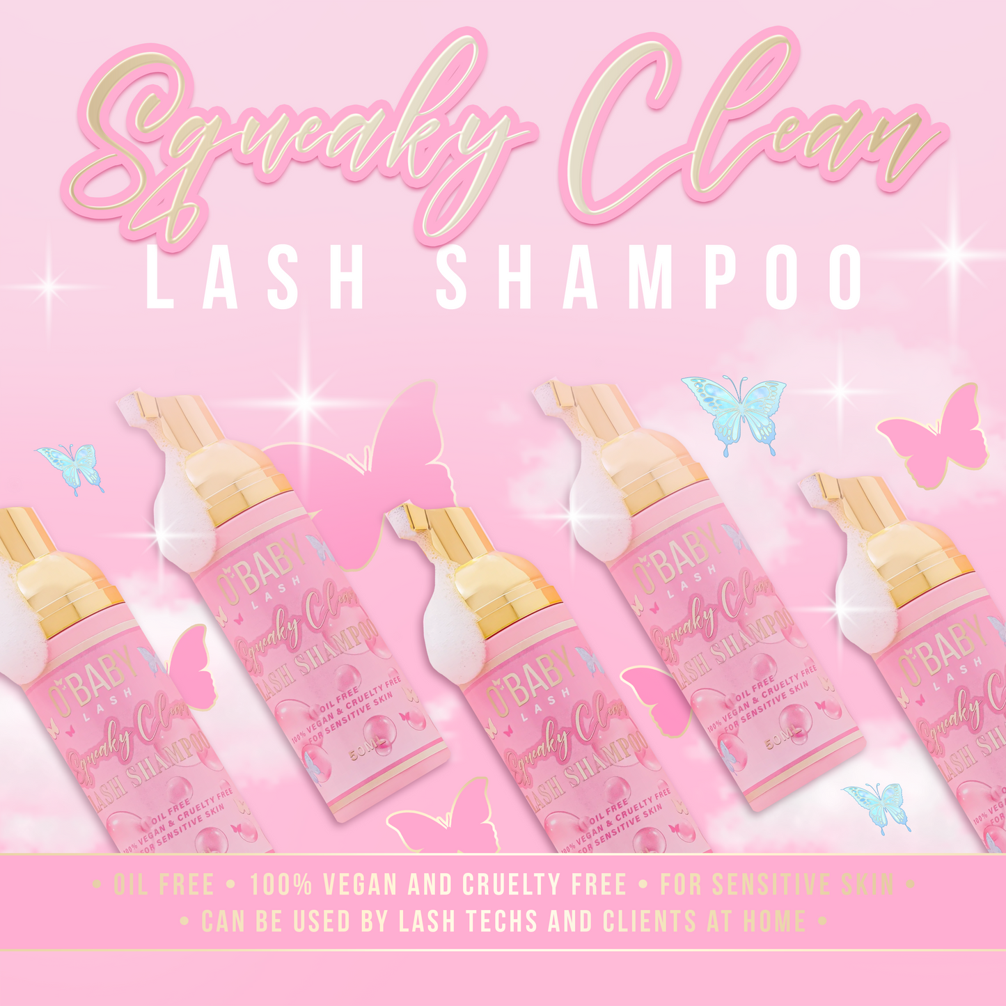 Squeaky Clean Lash Shampoo